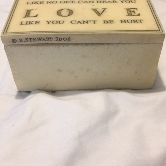 “Dance, Sing, Love” Jewelry or Trinket box - Picture 3 of 4